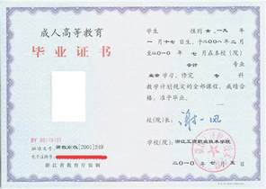 杭州学校毕业证