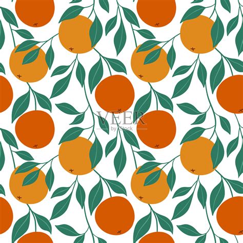 柑橘做的图案