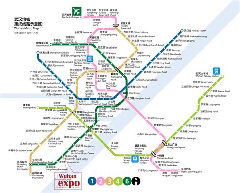 武汉地铁4号线与6号线换乘