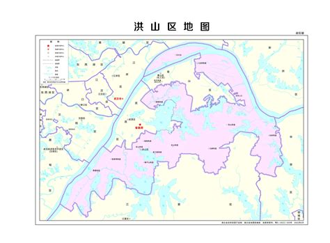 武汉市洪山区地理位置