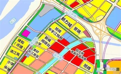 武汉市洪山区白沙洲地图