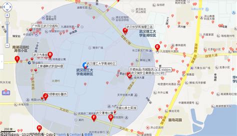 武汉理工大学的地理位置