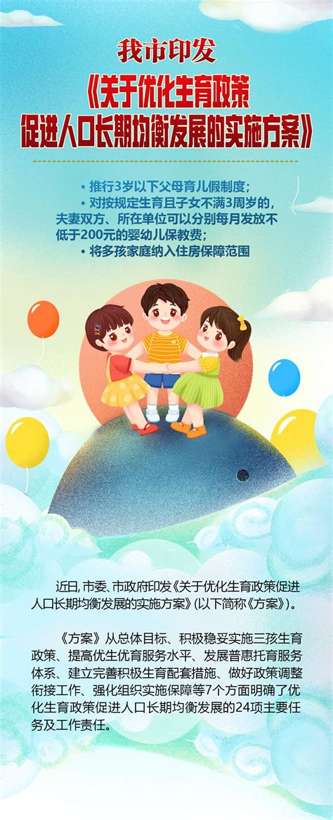 江苏省优化生育政策促进人口长期均衡发展实施方案