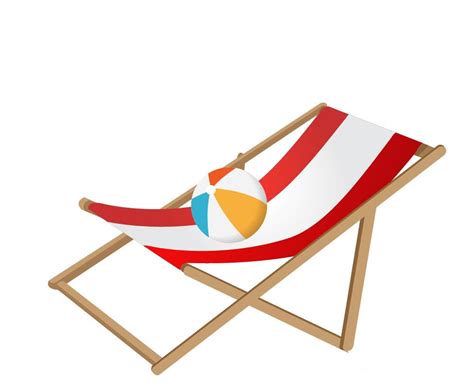 沙滩椅折叠椅怎么画