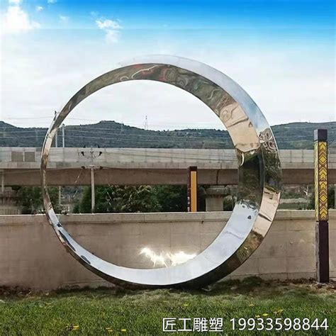 河北不锈钢圆环雕塑制作加工