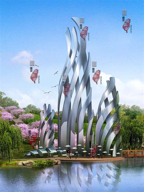 河北城市景观雕塑设计照片