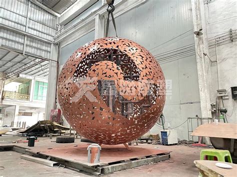 河南不锈钢圆球雕塑厂家