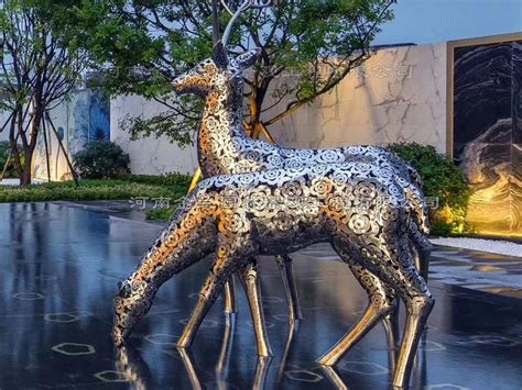 河南专业不锈钢动物雕塑制作