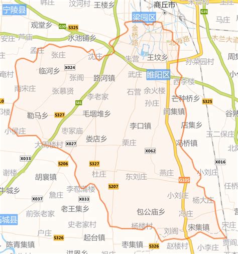 河南商丘市睢阳区地图