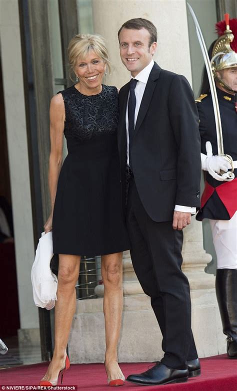 法国总统及夫人图片