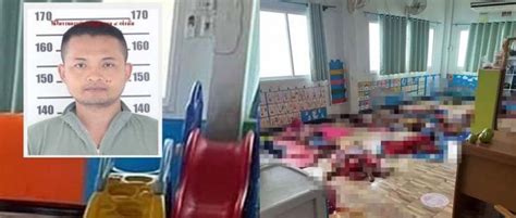泰国幼儿园枪击事件致34死