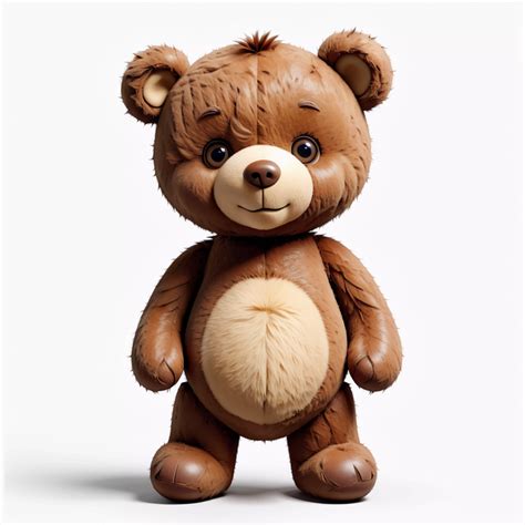 泰迪熊肖像