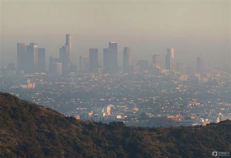 洛杉矶雾霾图片