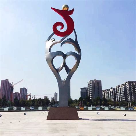 济南广场不锈钢雕塑制作