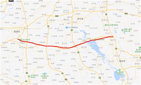 济宁商丘高速公路具体规划线路图