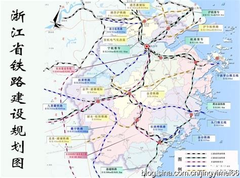 浙江2030年铁路规划图
