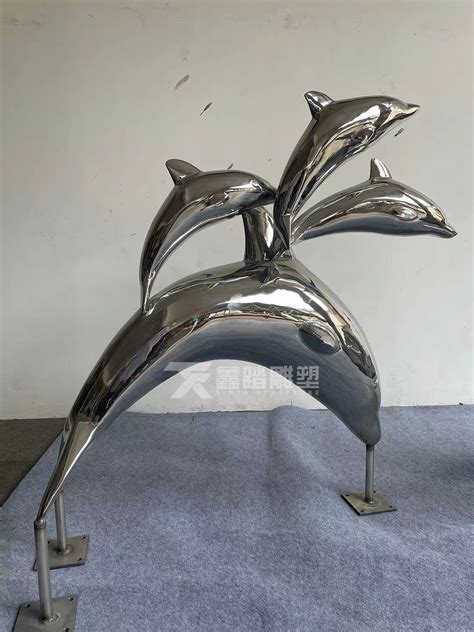 海豚不锈钢雕塑生产厂家