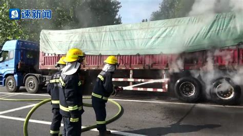 消防车救火的视频