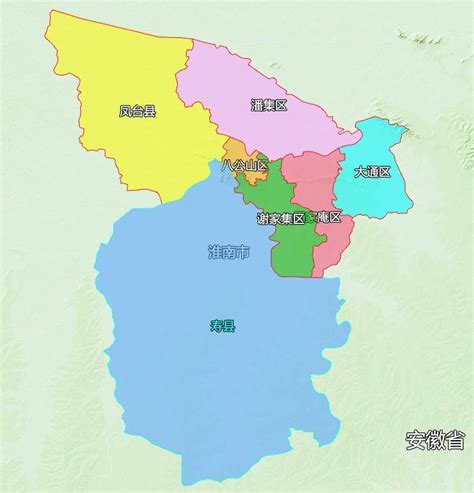 淮安市分为哪几个区