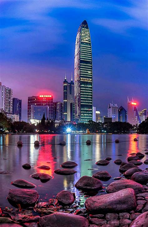 深圳夜景图片真实照片