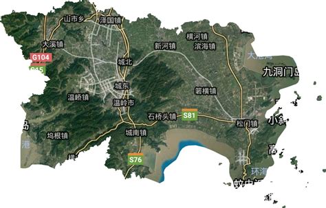 温岭石塘镇地图