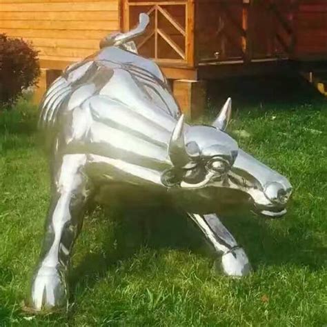 温州动物镜面不锈钢雕塑定制