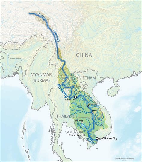 湄公河由我国流入什么境内