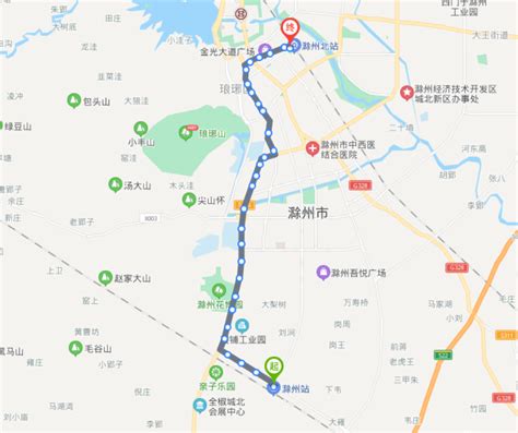 滁州公交车路线图最新的