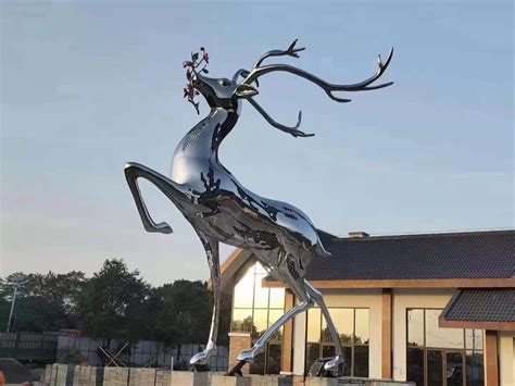 滁州动物不锈钢雕塑