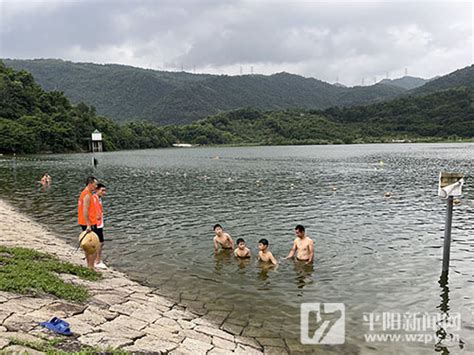 漳州西山水库游泳