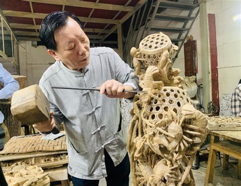 潮州木雕制作过程