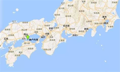 濑户内海地图