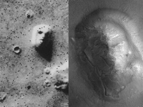 火星上的巨大人脸