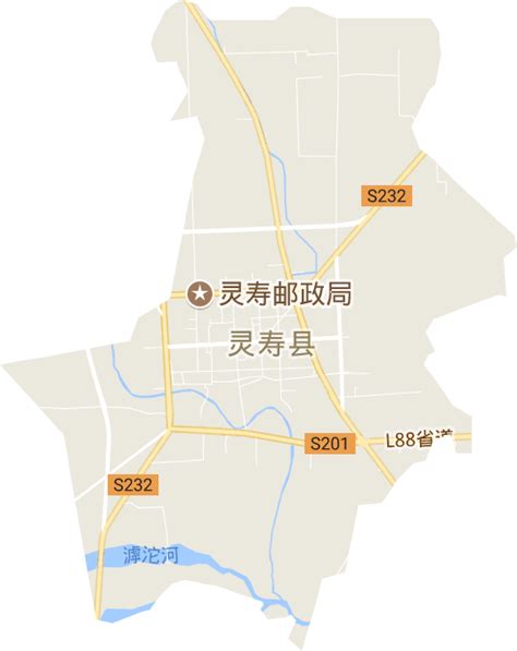 灵寿镇地图