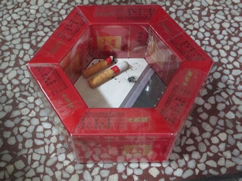 烟盒制作烟灰缸教程