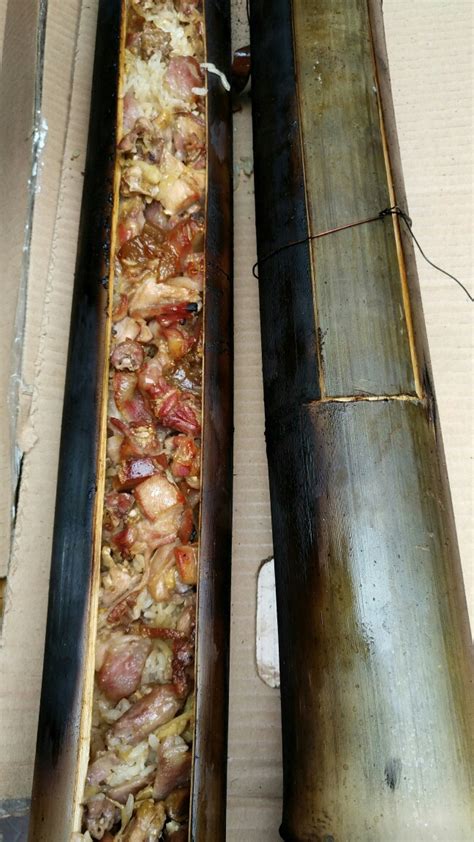 烤箱烤竹筒饭的做法