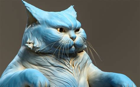 猫系列雕塑