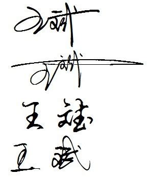 王斌艺术字签名
