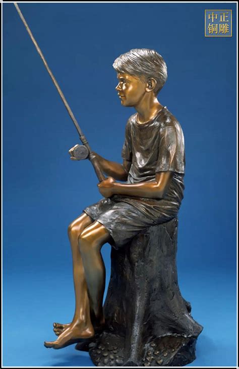 现代人物铜雕塑