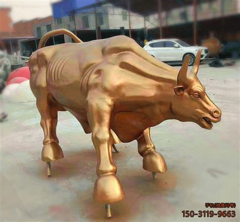 玻璃钢动物牛雕塑公司