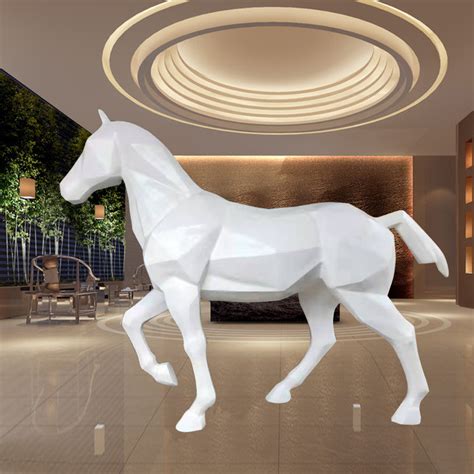 玻璃钢雕塑马设计