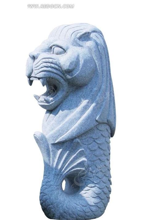 珠海玻璃钢狮身雕塑
