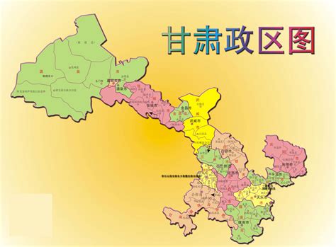 甘肃省甘南地图
