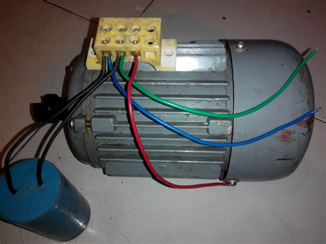 电容运转异步电动机接线方法