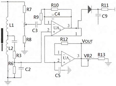 电阻位移传感器测量电路