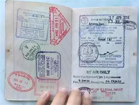 空白护照去移民局盖章