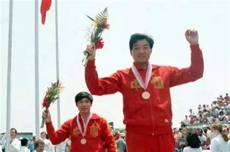 第23届奥运会中国第一枚金牌
