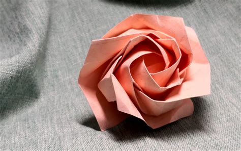 简单又漂亮的玫瑰折法
