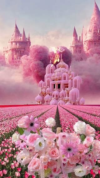 粉色城堡绿龙