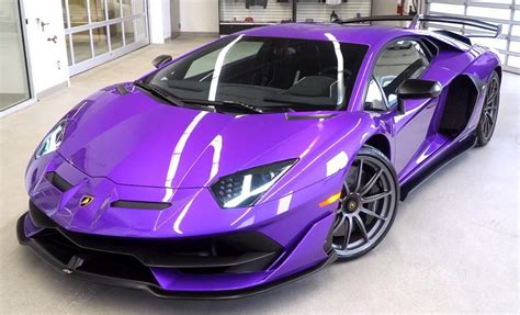 紫色车模型